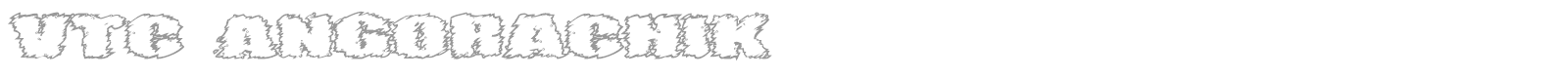 VTC Angora Chik font preview